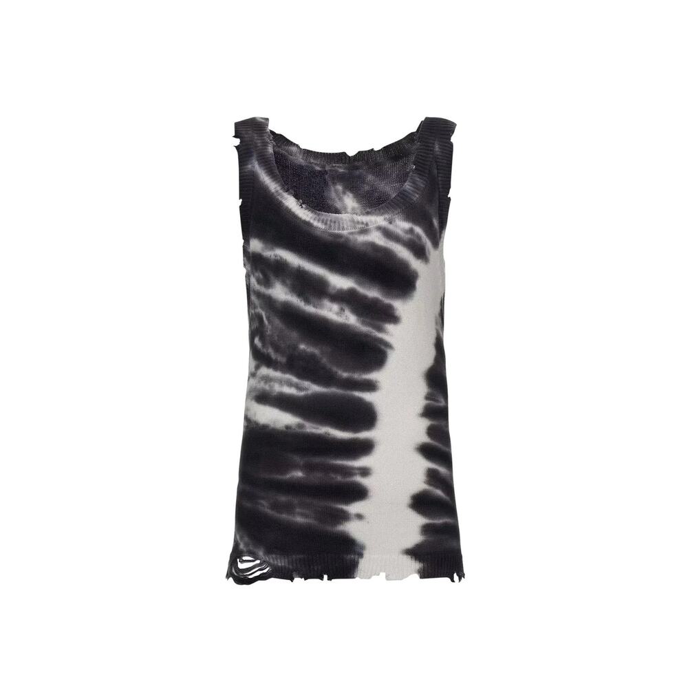 SER.O.YA‎ NWT Alton Tank Black Line Tie Dye Size Large MSRP $168